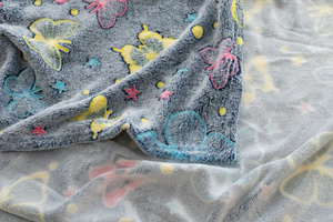 Blanket 150 x 200 Microfiber Fluorescent Peter 05