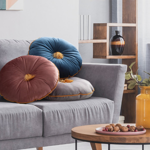 45 x 45 Decorative Velvet Pillow 67A Beige