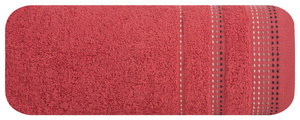 Ręcznik 50 x 90 Bawełna Pola 15 500 g/m2 Czerw
