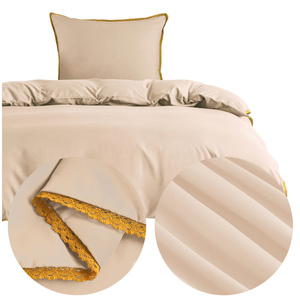 Bedding 140 x 200 2pcs Smooth with Lace Brandon 09