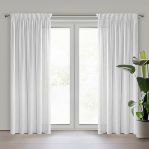 Curtain 140 x 270 Decorative Tape Agis White