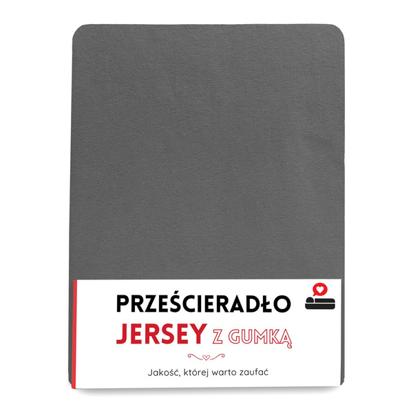 Prześcieradło 90 x 200 Jersey z Gumką Gaja 40