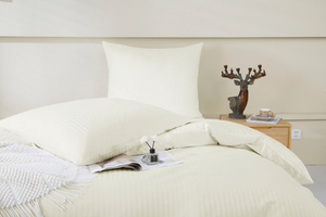 Pillowcase 40 x 60 Cotton Adamash Ecru