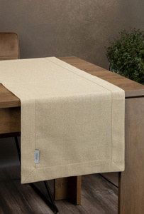 Stella1 Decorative Mercer Tablecloth 40 x 180 Gold