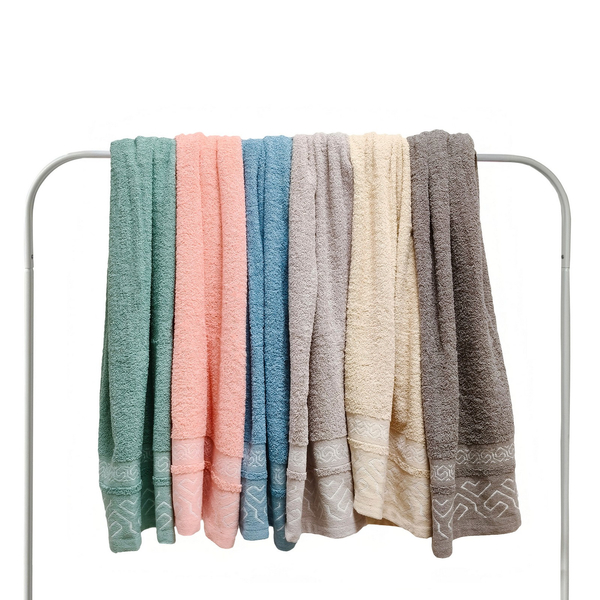 Set of Towels 70 x 140 6pcs. Cotton Narcis 06