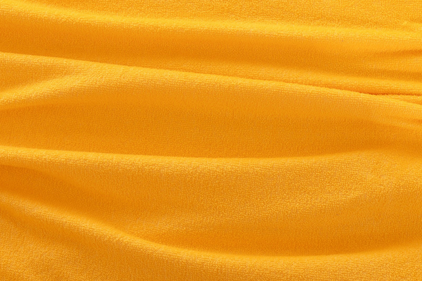 Terry sheet with elastic 007_D Yellow 60x120