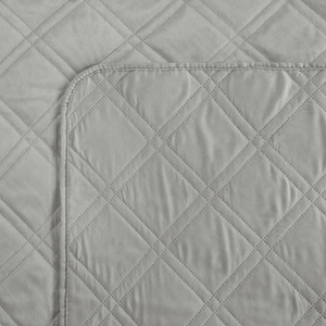 Narzuta 170 x 210 Pikowana Welurowa Luiz8 Sreb