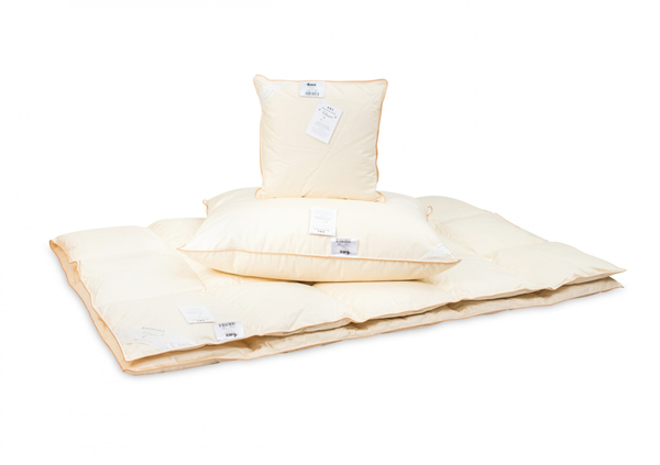 Komplet Dziecięcy + Półpuch Krem 100x135