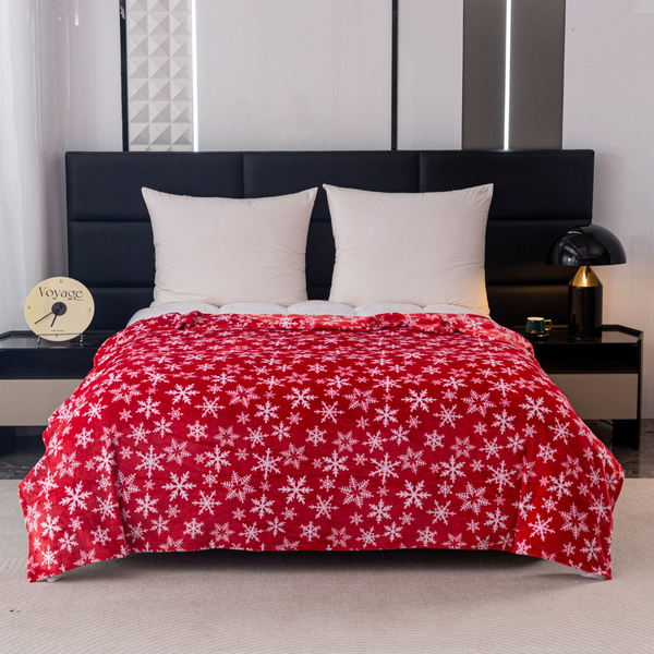 Koc 200 x 220 Mikrofibra Świąteczna Donato 04