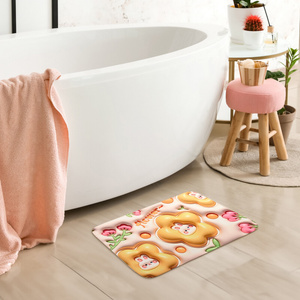 Magic 19 3D Non-Slip Absorbent Bathroom Mat
