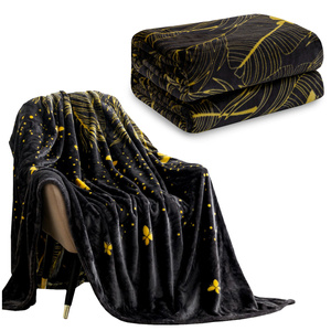 Koc 200 x 220 Mikrofibra Gładka Inger 10