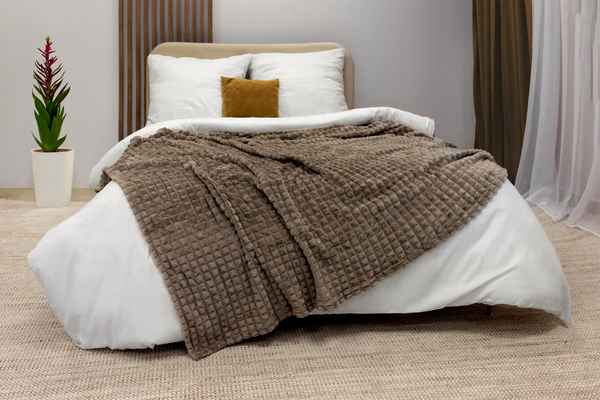 Blanket 200 x 220 Microfiber Stamped Larissa 01