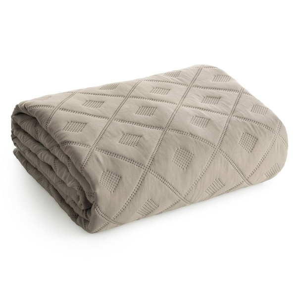 Narzuta 200 x 220 Design Pikowana Alara6 C.Beż