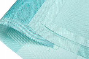 30 x 45 Decorative Frappe Turquoise Placemat