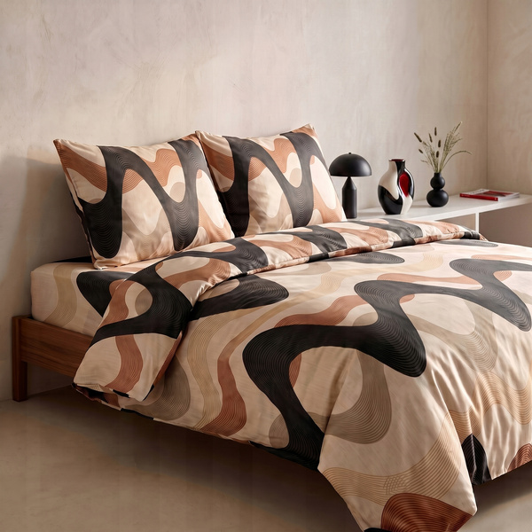 Pościel 200 x 220 4cz Satynowa Dalwin 953