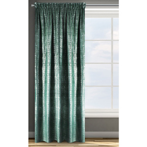 Curtain 140 x 270 Decorative Velvet Cyprus Turquoise