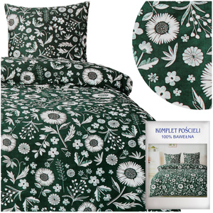 Bedding 200 x 220 3pcs Cotton Satin No. A1800