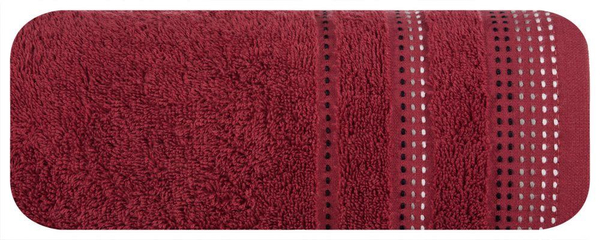 Towel 70 x 140 Cotton Pola 20 500 g/m2 Maroon