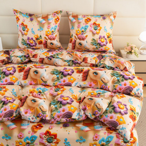 Bedding 160 x 200 3pc Satin Maria 3299