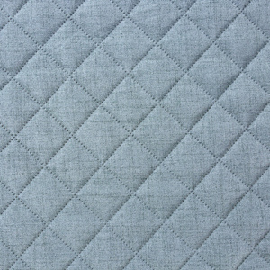 Narzuta 170 x 210 Pikowana Len1 Niebieski