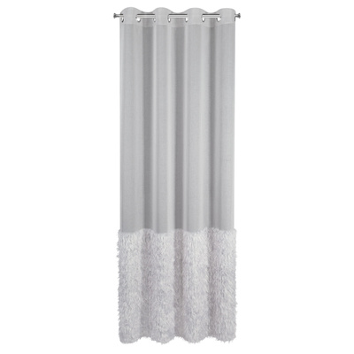 Firana 140 x 250 Dekoracyjna Gotowa Margaret2 Sreb