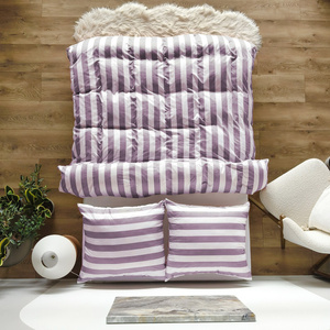 Pościel 160 x 200 3cz Mikrofibra w Pasy Eusebia Home 09