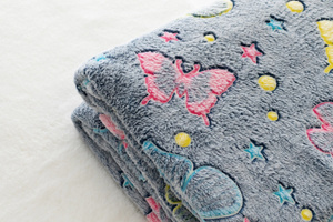 Blanket 150 x 200 Microfiber Fluorescent Peter 05