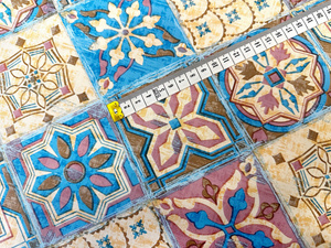 Tablecloth 140 cm Decorative by the Meter Lena 51