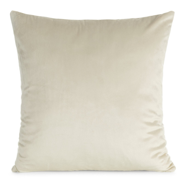 Poszewka 45 x 45 Dekoracyjna Velvet Gaja1 J.Beż