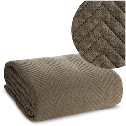 Bedspread 220 x 240 Quilted Len3 C.Beige