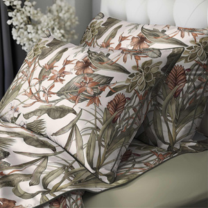 Pościel 160 x 200 3cz Bawełna Perkalowa Lame 5241B