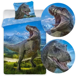Pościel 140 x 200 Młodzieżowa T-REX 001