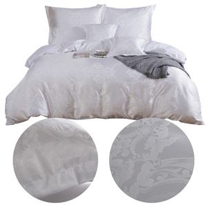 Bedding 220 x 200 5 pcs Satin Embroidered AT006