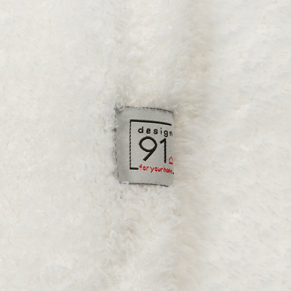 Koc 70 x 160 Mikrofibra Baranek Lori Biały