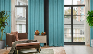 Carlo Blackout Curtain 140 x 250 Turquoise