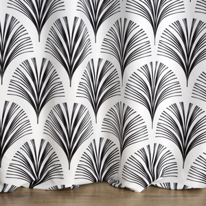Curtain 140 x 250 Decorative Karin Bia+Black