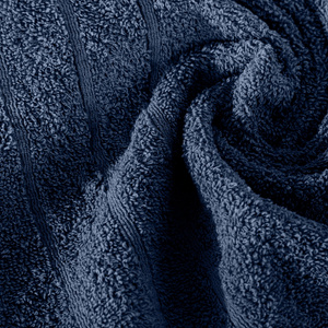 50 x 90 Terry Bath Towel Reni 08 Navy Blue
