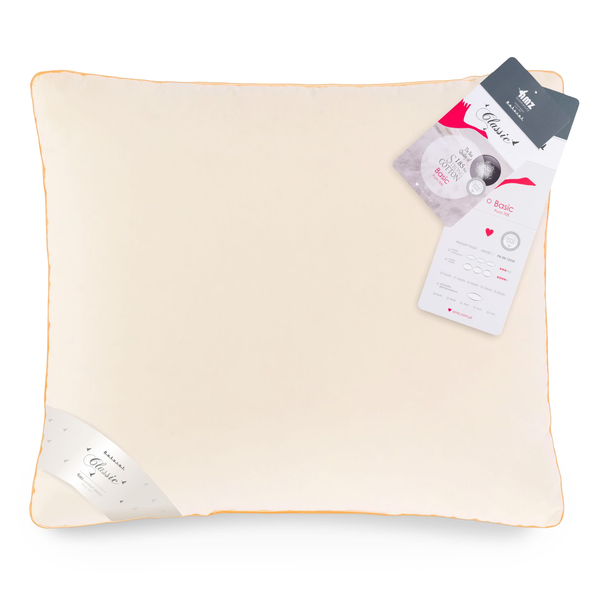Poduszka Natural Classic Basic Krem 70x80
