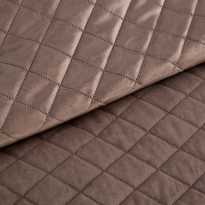 Bedspread 220 x 240 Quilted Velvet Luiz5 C.Beige