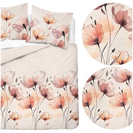 Bedding 220 x 200 3pcs Asti Satin Cotton 5492A