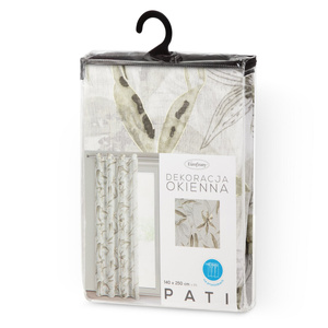 Zasłona 140 x 250 Dekoracyjna Przelotki PATI Ol+Sz