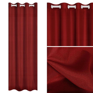 Curtain 140 x 250 Decorative Splits Viva Red