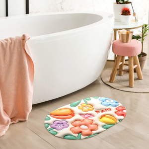 3D Non-Slip Absorbent Bathroom Mat Magic 26