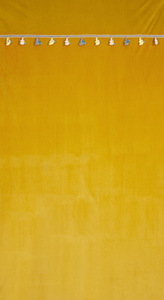 Curtain 140 x 250 Children's Eyelets Kids 1 Mustard