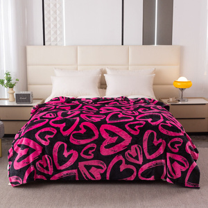 Koc 200 x 220 Mikrofibra Gładka Inger 18