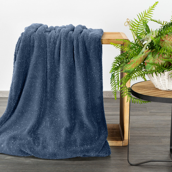 Koc 150 x 200 Mikrofibra Błyszczący Blink Gran+Sre