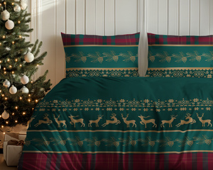 Pościel 160 x 200 3cz Flanela Bawełna Laura 5620A