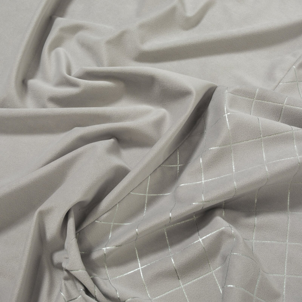 Zasłona 140 x 250 Dekoracyjna Velvet Karina2 Srebr