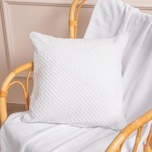 70 x 150 Plush Microfiber Willy White Blanket