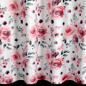 Zasłona 140 x 250 Dekoracyjna Gotowa CECILY B+Róż